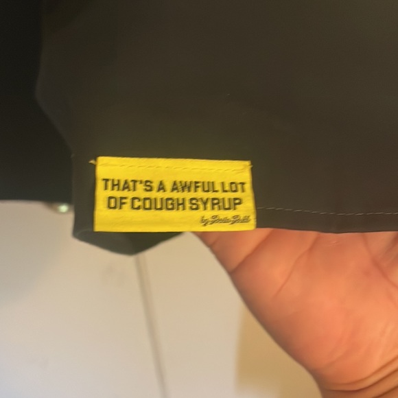 Selling a XL, “that’s a awful lot of cough syrup” dickies button down. - Picture 2 of 3